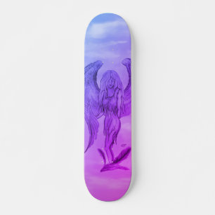 Skate Anjo, Arte Lápis em Marmor Design