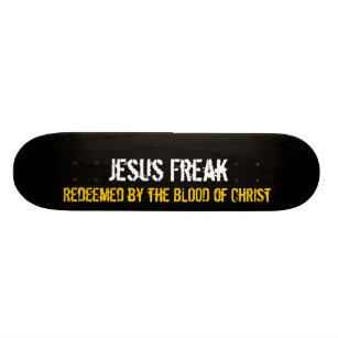 Skate Anormal de Jesus: Redeemed pelo sangue do cristo