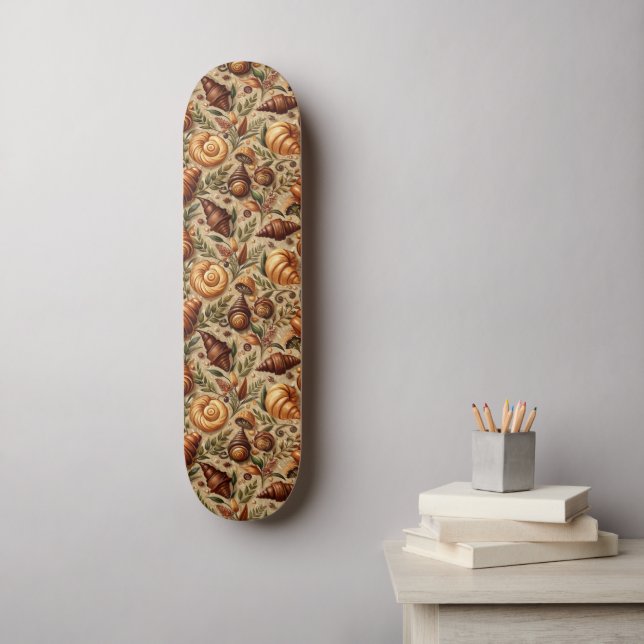 Skate Ansiando Croissants (Arte de parede)