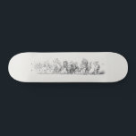 Skate Anticorpo Animal<br><div class="desc">Animais em pintura antiga de desfile</div>
