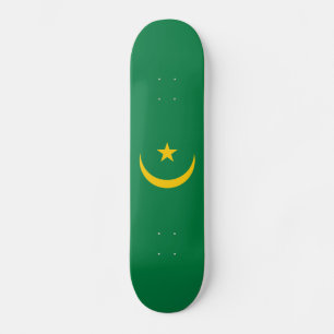 Skate Antiga bandeira da Mauritânia