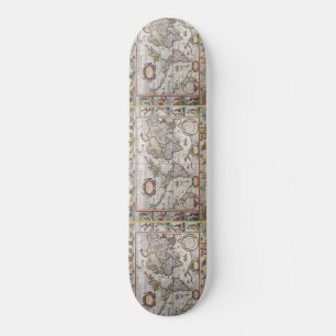 Skate Antique World Map skateboards