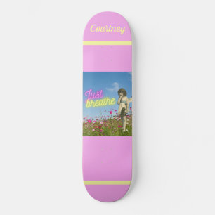 Skate Apenas Respire o Anjo Vintage Personalizado