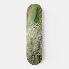 Skate Apple Trees in Bloom (por Claude Monet)
