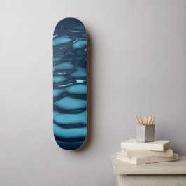Skate Aqua Blue Water Waves