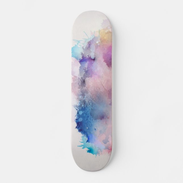Skate Aquarela (Frente)