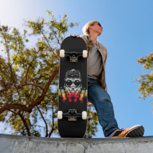 Skate Aranha-queda-branca com chapéu de Dewdrop
