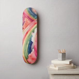 Skate arco-íris