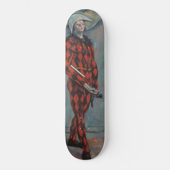 Skate Arlequim (Coringa) (por Paul Cézanne) (Frente)