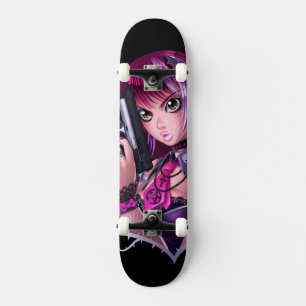 Skate Arma e Rosa Girl