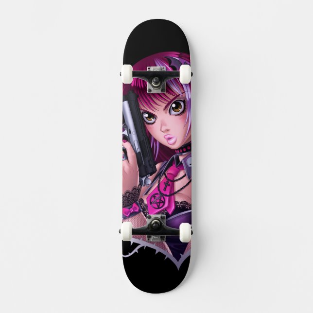 Skate Arma e Rosa Girl (Frente)