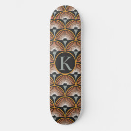 Skate Art Deco Jazz Age Sunset Jukebox