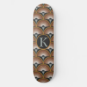 Skate Art Deco Jazz Age Sunset Jukebox