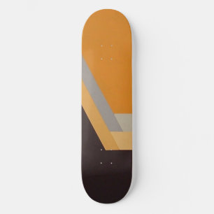 skate ART DECO (tangerina)