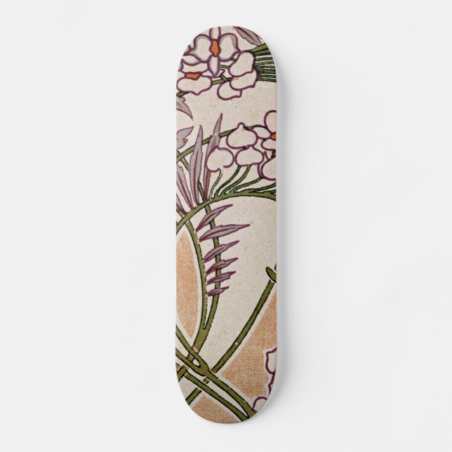 Skate Art Nouveau Design #8 @ VictoriaShaylee (Frente)