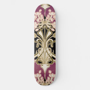 Skate Art Nouveau padrão #2