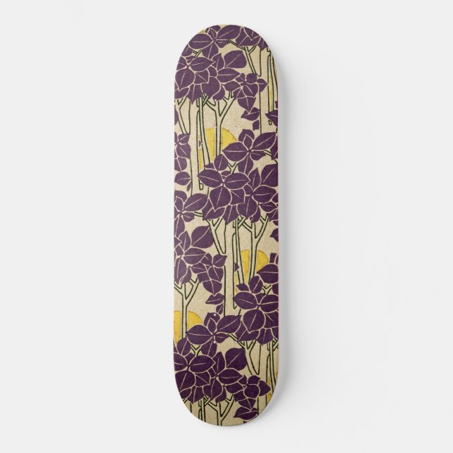 Skate Art Nouveau padrão nº 5 (Frente)