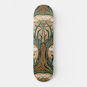 Skate Art Nouveau padrão nº 9