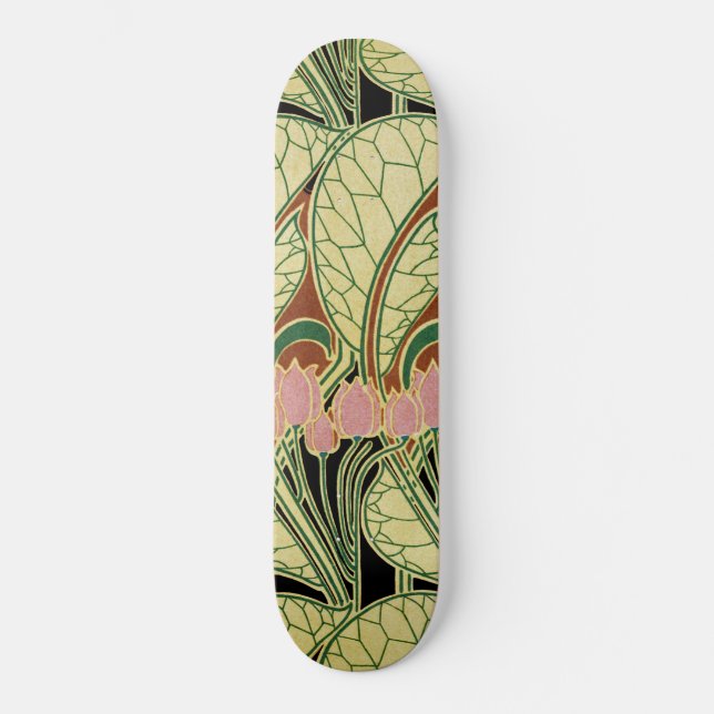 Skate Art Nouveau pattern #1 (Frente)