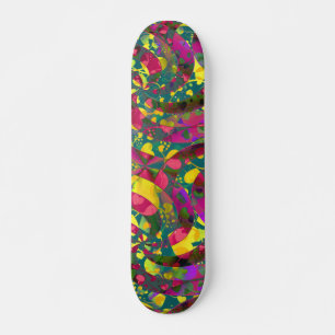 Skate ARTE 12 do teste padrão do CORAÇÃO