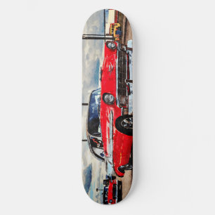 Skate Arte aquosa do Chevrolet Bel Air de 1956