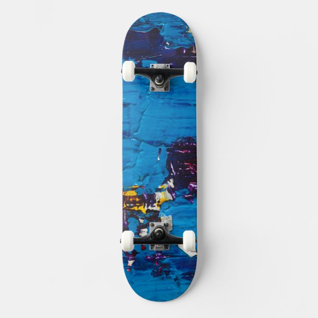 Skate Arte Azul Legal (Frente)