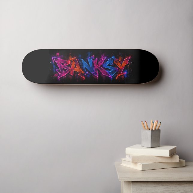Skate Arte Banksy (Arte de parede (Horz))