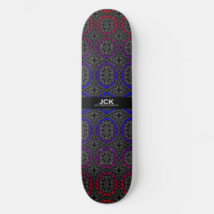 Skate Arte caleidoscópica de 18