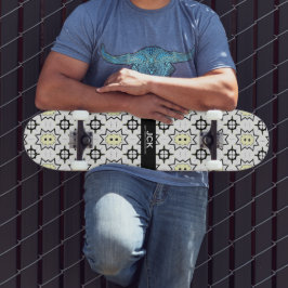 Skate Arte caleidoscópica do volume um a vinte e um