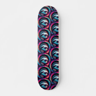 Skate Arte Cósmica da Galáxia da Lama