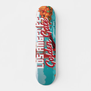 Skate Arte da caixa do jogo clássico de vídeo L.A Golden
