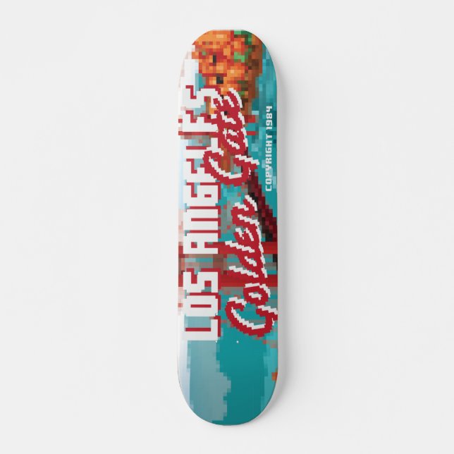 Skate Arte da caixa do jogo clássico de vídeo L.A Golden (Frente)