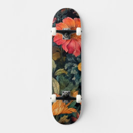 Skate Arte da natureza da flor