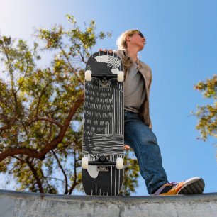 Skate Arte de Cacatua Galah de Samuel Jessurun de Mesqui