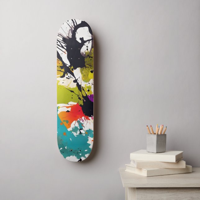 Skate Arte de Grafite (Arte de parede)