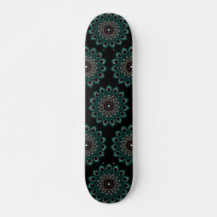 Skate Arte de Mandala Geométrico Abstrato Legal