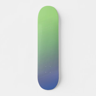 Skate Arte de padrão de textura abstrata arco-íris verde