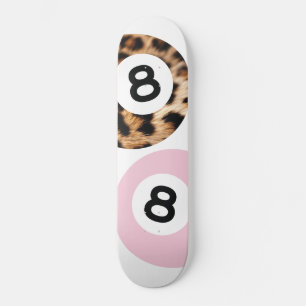 Skate Arte de Parede Escética de Galeota Leopardo 8