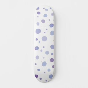 Skate Arte de Pontos com Pinceladas Orgânicas Fofas