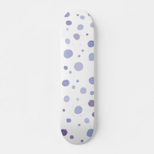 Skate Arte de Pontos com Pinceladas Orgânicas Fofas