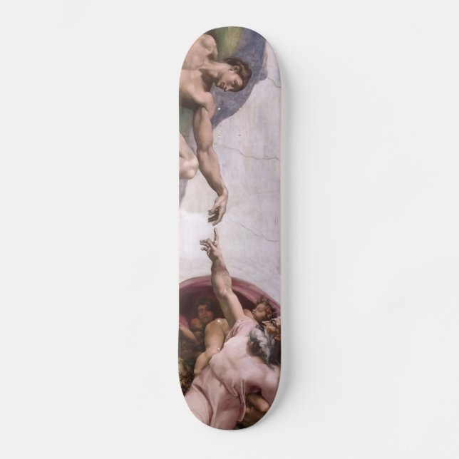 Skate Arte de renascimento de Michelangelo (Frente)