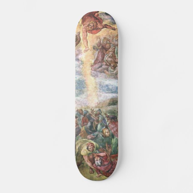 Skate Arte de renascimento de Michelangelo (Frente)
