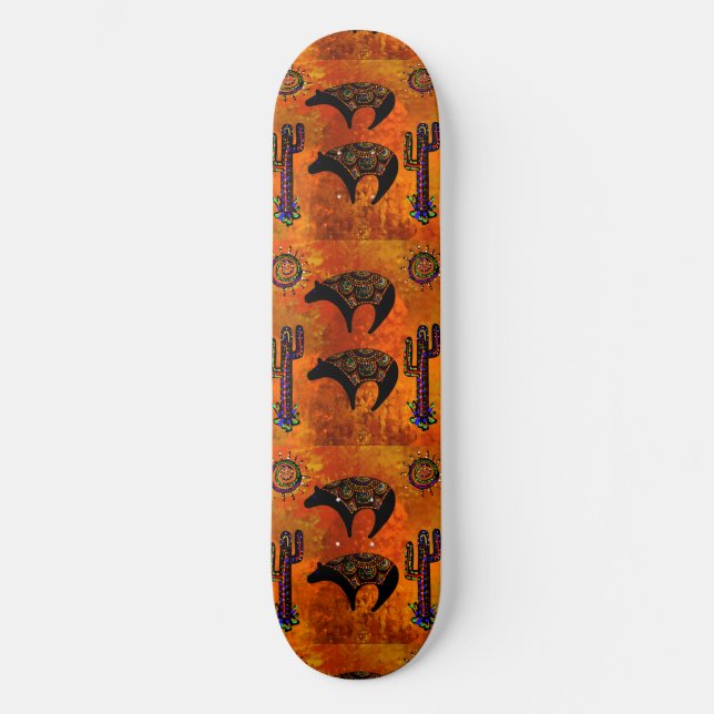 Skate Arte de Urso do Sudoeste (Frente)