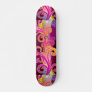 Skate Arte Floral