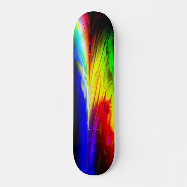 Skate Arte Fractal D (Frente)