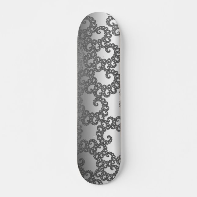 Skate Arte Fractal Silver (Frente)