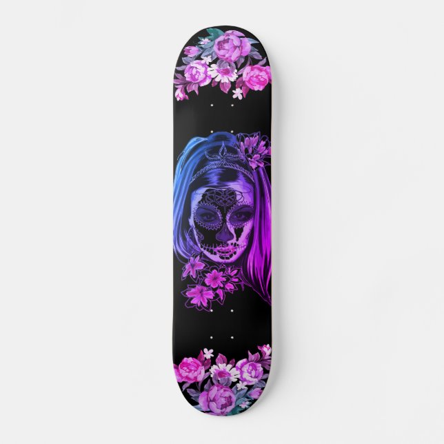 Skate Arte Legal Púrpura Rosa-Gótica