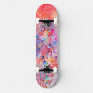Skate Arte Moderna Pintada