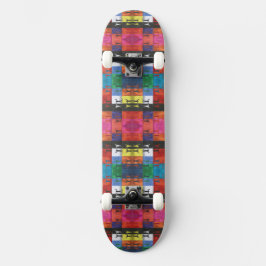Skate Arte pop nº1 de Yeshaya Dank - unidade & harmonia
