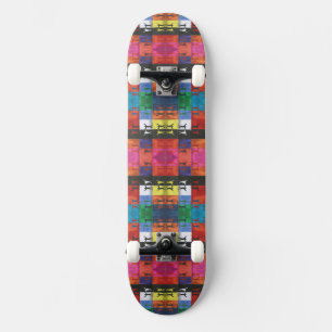 Skate Arte pop nº1 de Yeshaya Dank - unidade & harmonia